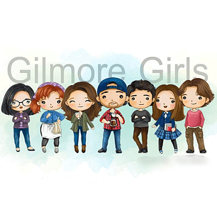 KIt Digital Meninas Gilmore 