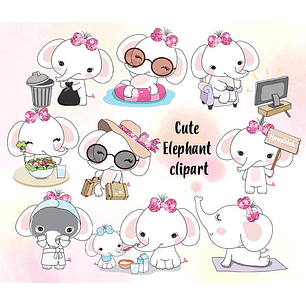 Kit Digital Elefantinhas 