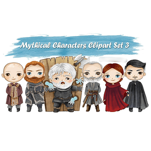 Kit Digital Personagens Mitológicos