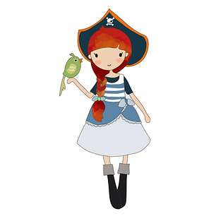 Kit Digital Piratas Fofos 