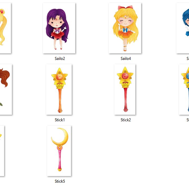 Kit Digital Sailoor Moon  2