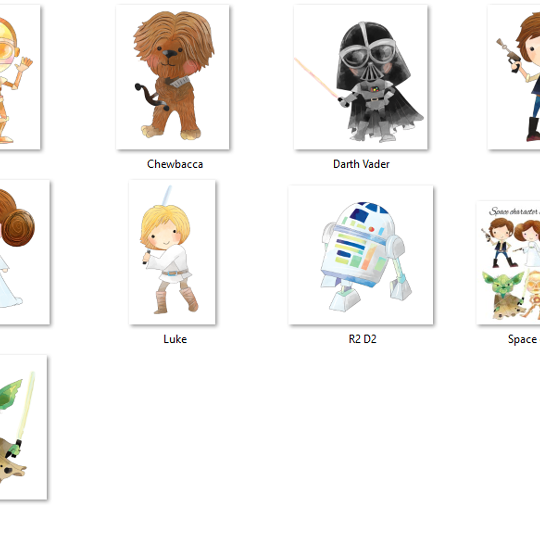 Kit Digital Personagens Espaciais  2