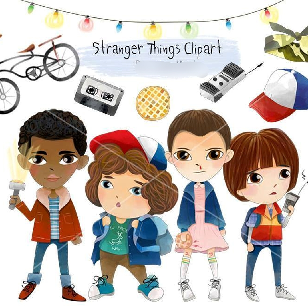 Kit Digital Stranger Things  1