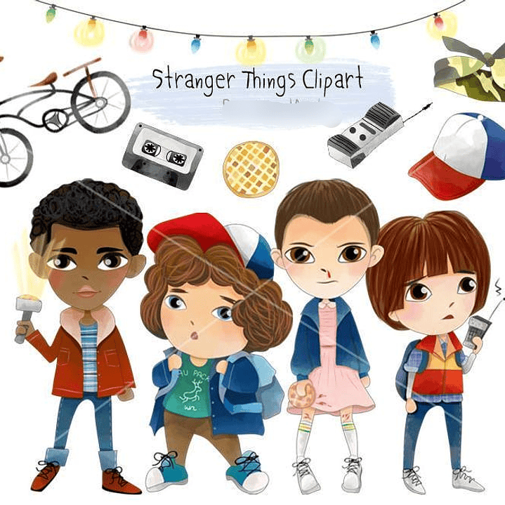 Kit Digital Stranger Things  1