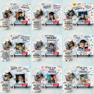 Arquivo Combo Canecas e Azulejos Formatura ABC