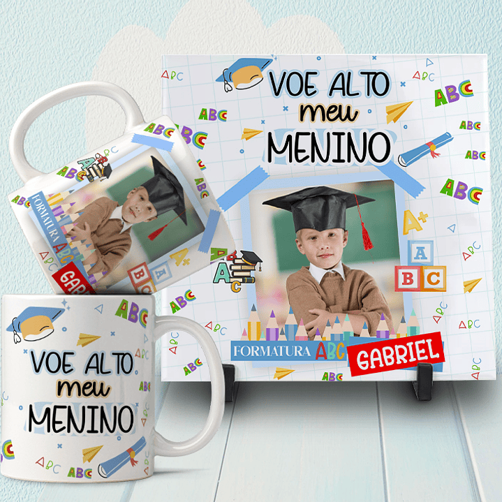 Arquivo Combo Canecas e Azulejos Formatura ABC 5