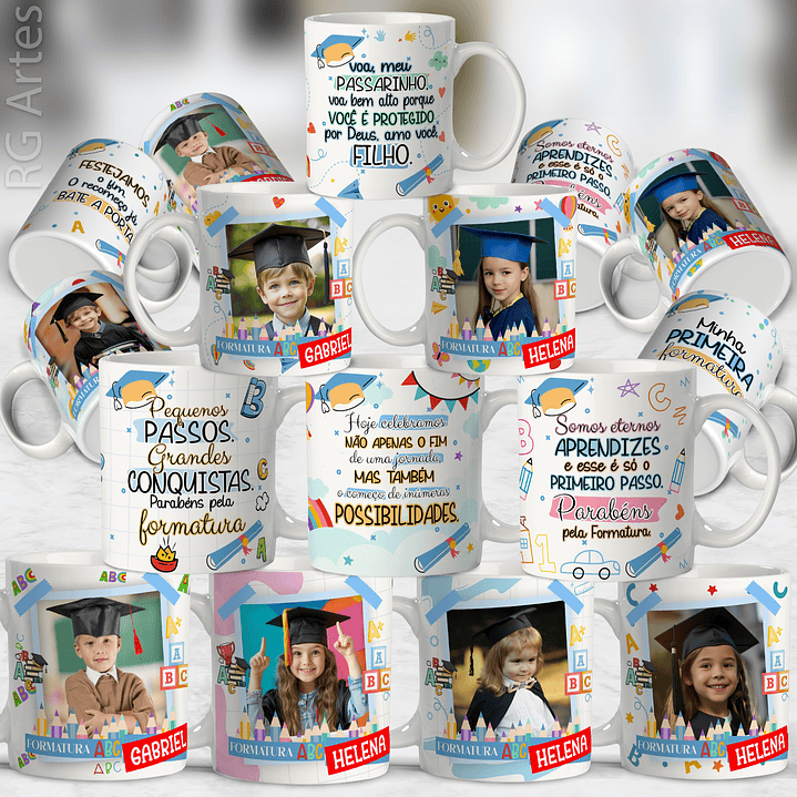 Arquivo Combo Canecas e Azulejos Formatura ABC 2