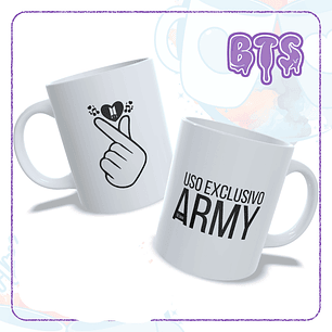 Arquivo Caneca BTS Army - Artes da Elai 