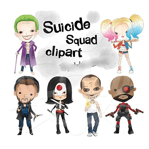 Kit Digital Esquadrão Suicida 