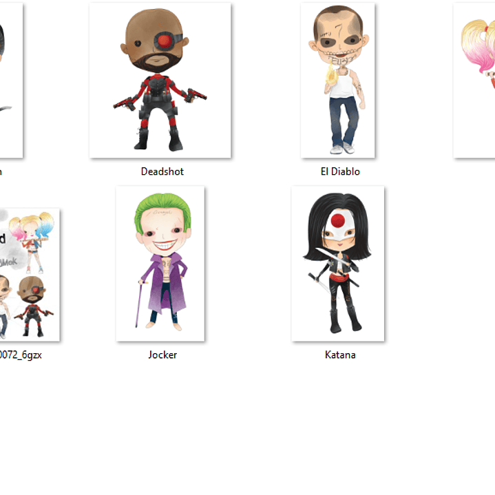 Kit Digital Esquadrão Suicida  2