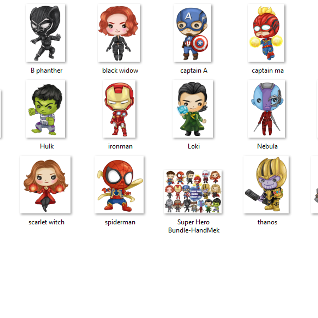 Kit Digital Super Heróis Marvel  2