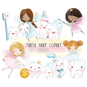 Kit Digital Fada do Dente 