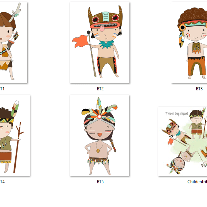 Kit Digital Meninos Tribal  2