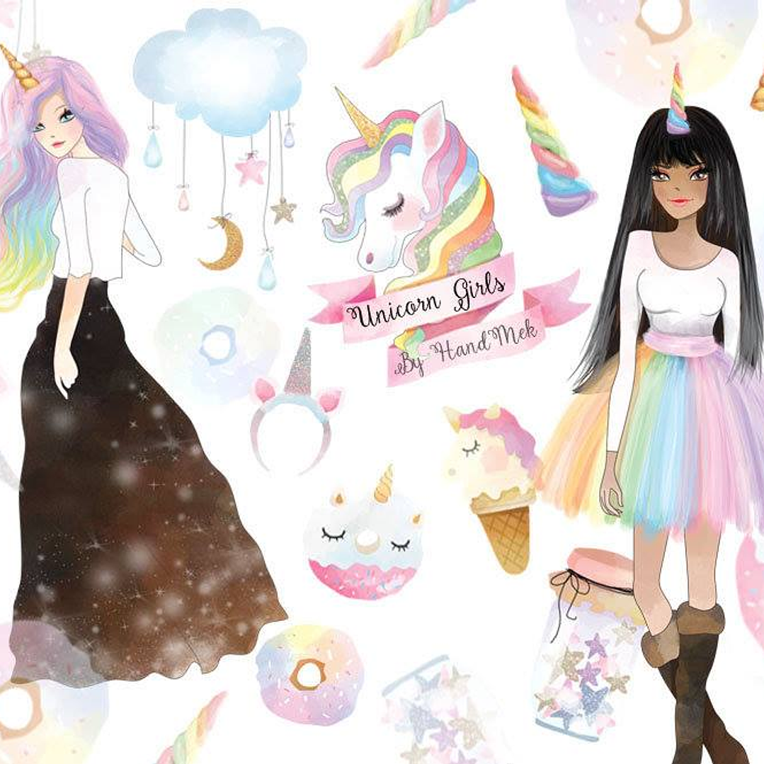 Kit Digital Unicórnio  1