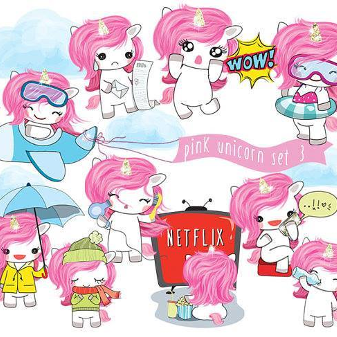 Kit Digital Unicórnio  1