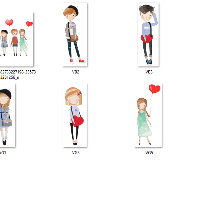 Kit Digital Dia dos Namorados 02 2