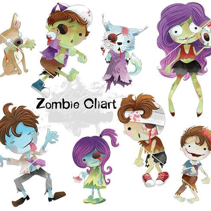 Kit Digital Zumbis 1