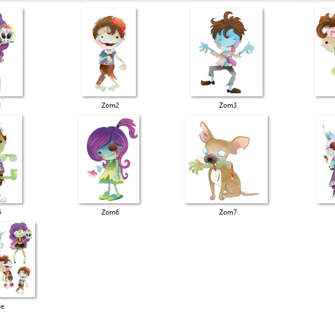 Kit Digital Zumbis 2