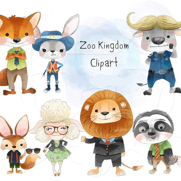Kit Digital Zootopia  1