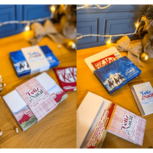 Arquivo Natal Caixa para Kit Kat - Letterinhas 