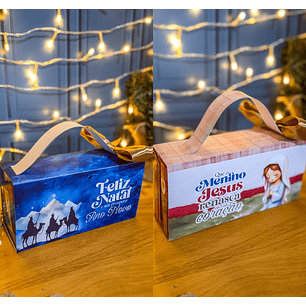 Arquivo Natal Sacolinha Caixa de Bombom - Letterinhas 