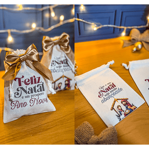 Arquivo Natal Saquinho de Algodão - Letterinhas 