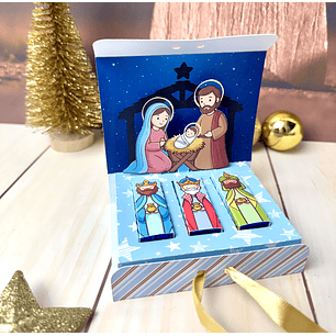 Arquivo Natal Caixinha 3 Reais Magos - Madi 