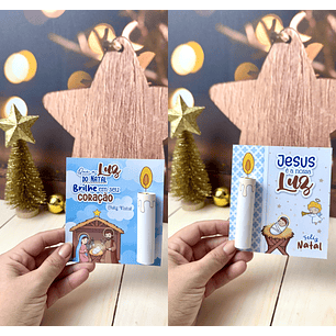 Arquivo Natal Card para Batom - Madi