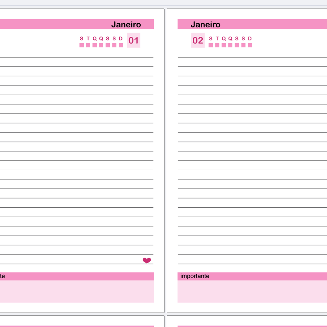 Arquivo Agenda A5 Borboleta Floral Rosa 2025 - jana bicalho 2