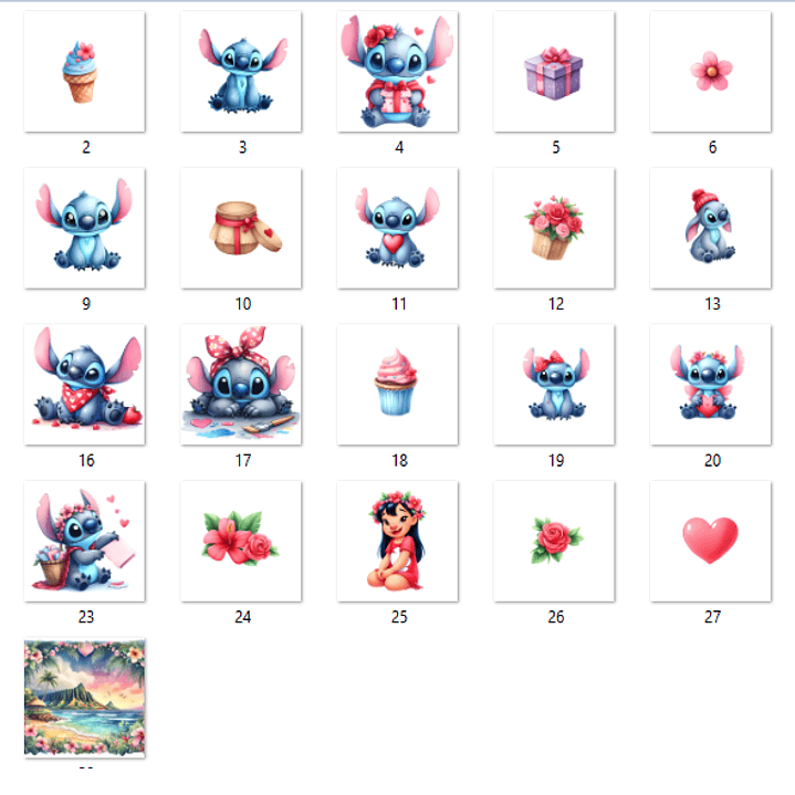 Kit Digital Stitch Namorados  2