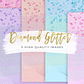 Kit Digital Papéis Diamante Glitter  - Thumbnail 1