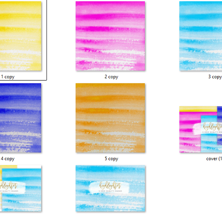 Kit Digital Papéis Coloridos Marcadores  2