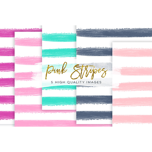 Kit Digital Papéis Listrados 