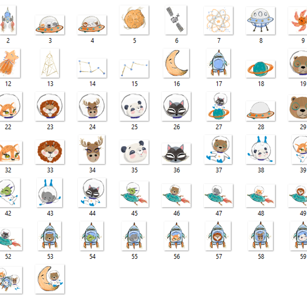 Kit Digital Animais Astronautas 2 2