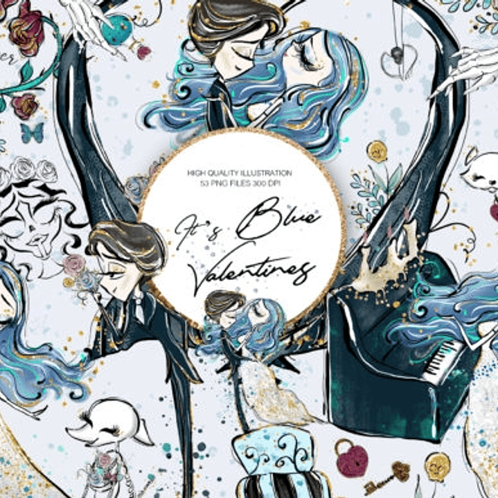 Kit Digital Dia dos Namorados  1