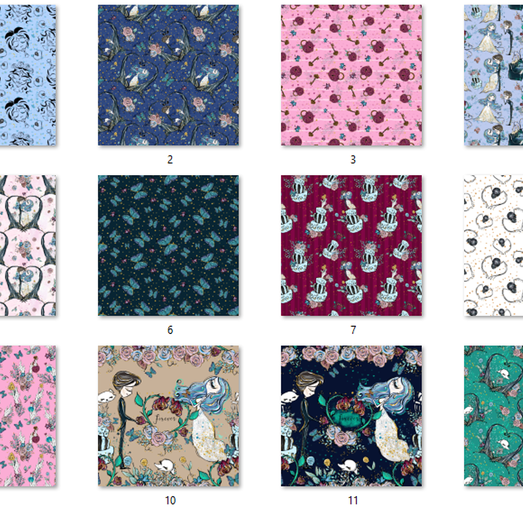 Kit Digital Papéis Dia dos Namorados  2