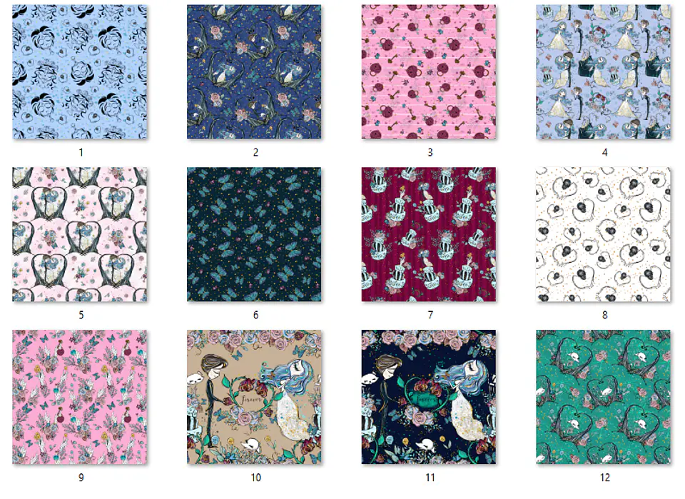 Kit Digital Papéis Dia dos Namorados  2