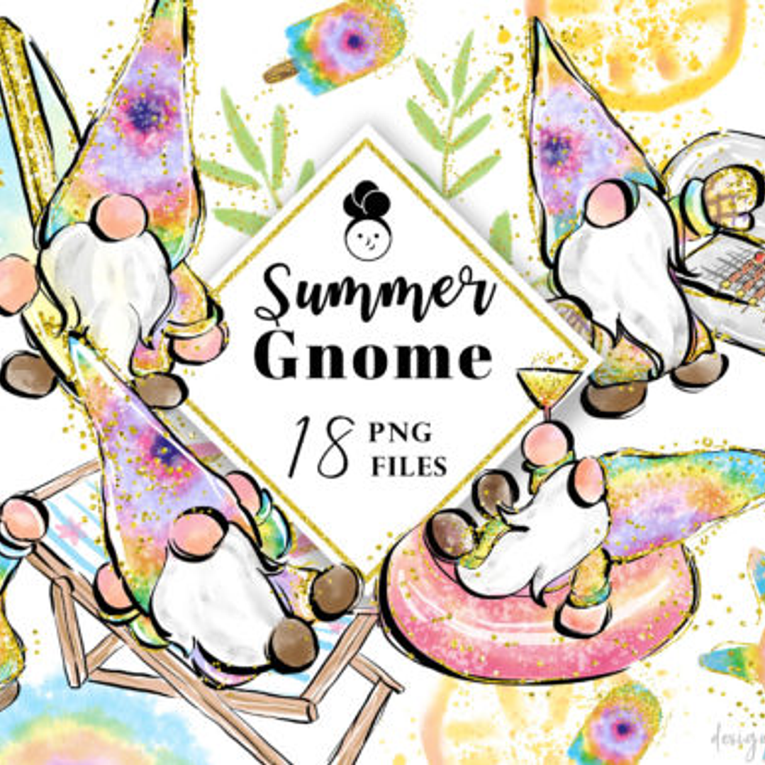 Kit Digital Summer Gnomos 1