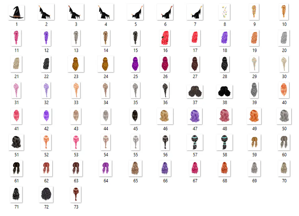 KIt Digital Halloween Bruxa Aquarela  2