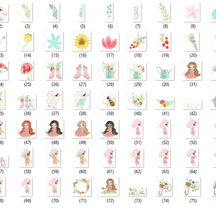 Kit Digital Jardim Aquarela  2