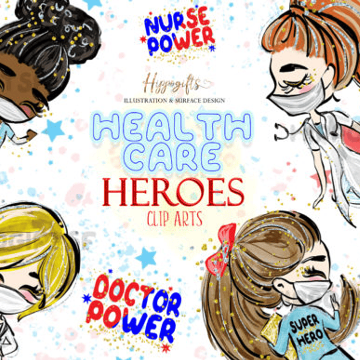 Kit Digital Medicas e Enfermeiras Heróinas 1