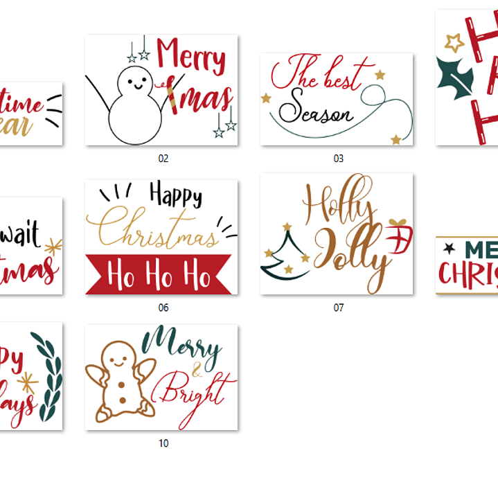 Kit Digital Natal Figurinhas 2 2