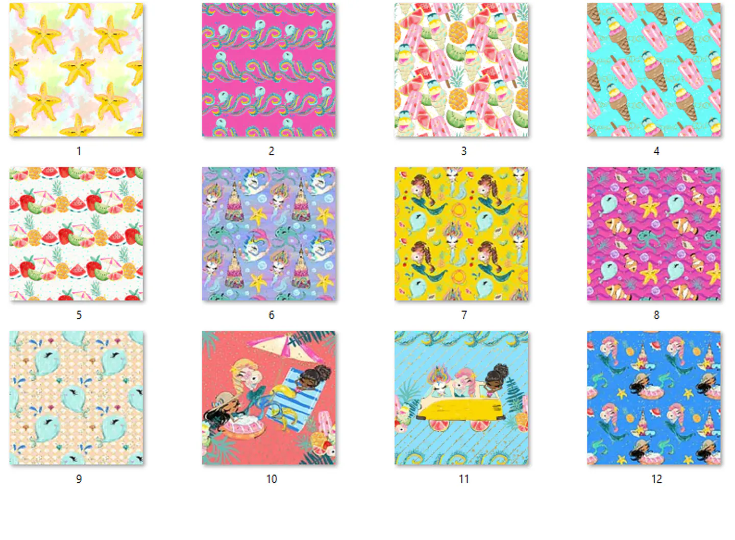 Kit Digital Papéis Tropical  2