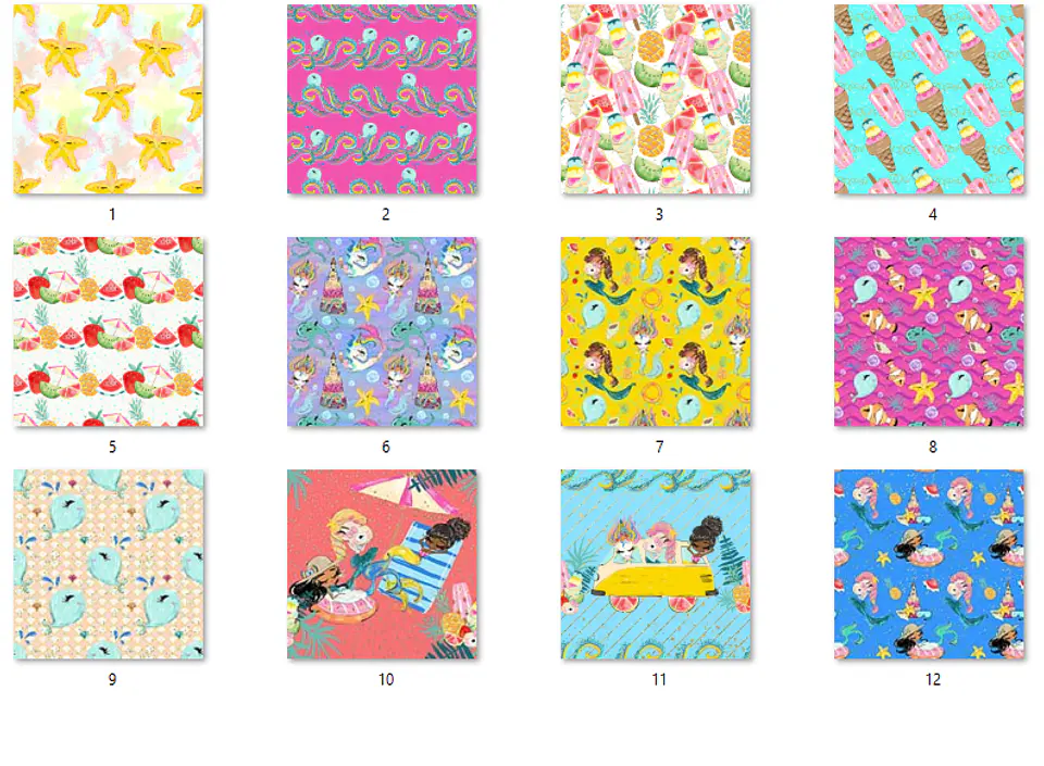 Kit Digital Papéis Tropical  2