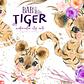 Kit Digital Tigre Baby Aquarela  - Thumbnail 1