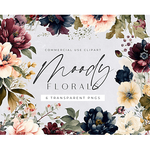 Kit Digital Flores Temperamentral 