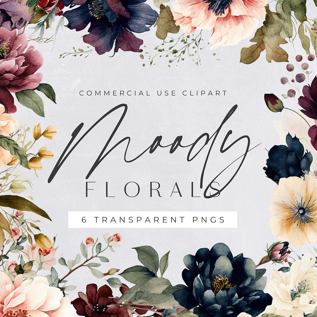 Kit Digital Flores Temperamentral  1