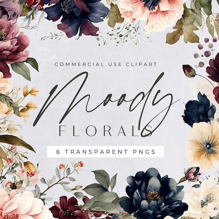 Kit Digital Flores Temperamentral  1