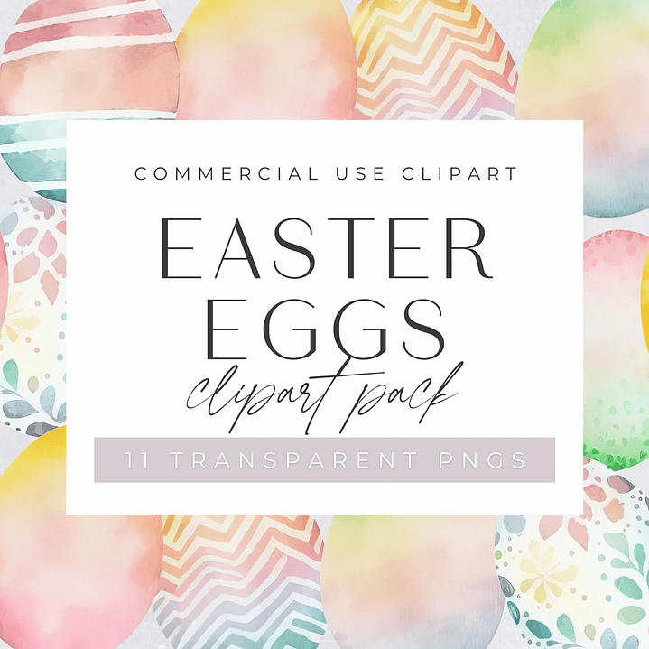 Kit Digital Ovos de Páscoa Aquarela 02  1