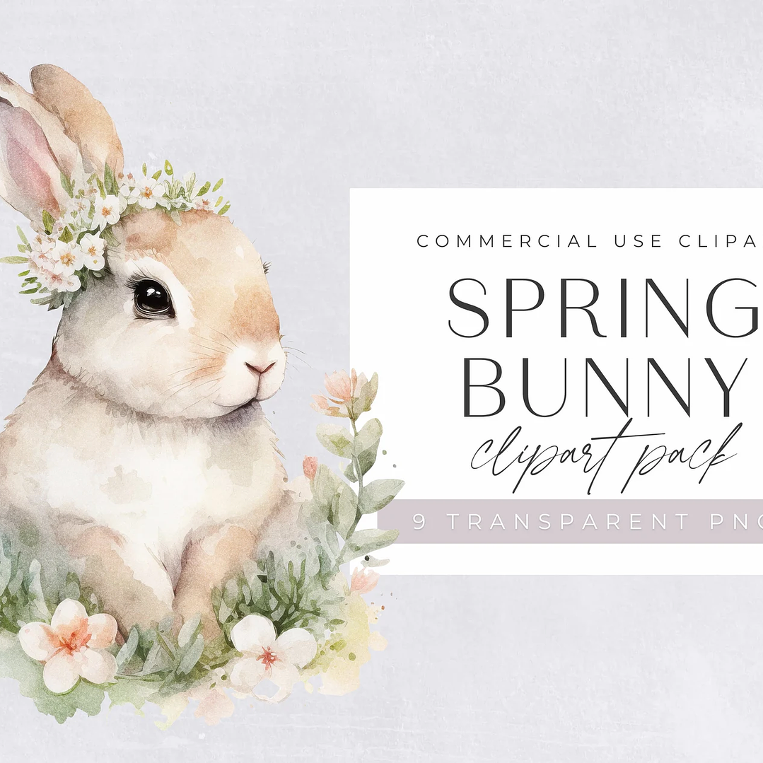 Kit Digital Coelhinho da Primavera 1